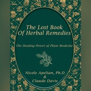 The Lost Book of Herbal Remedies - Green and Gold Edition
